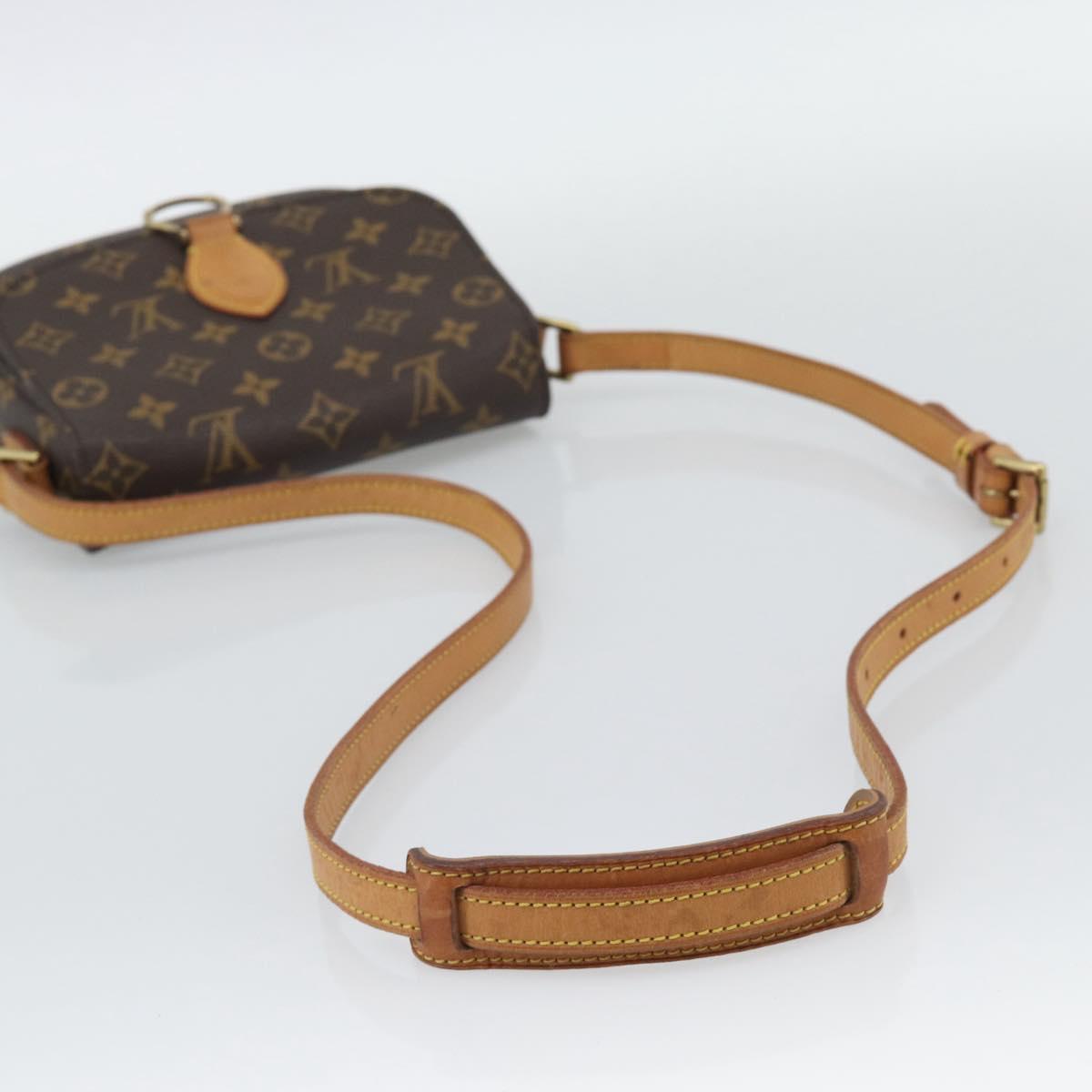 LOUIS VUITTON Monogram Saint Cloud MM Shoulder Bag M51243 LV Auth 194772