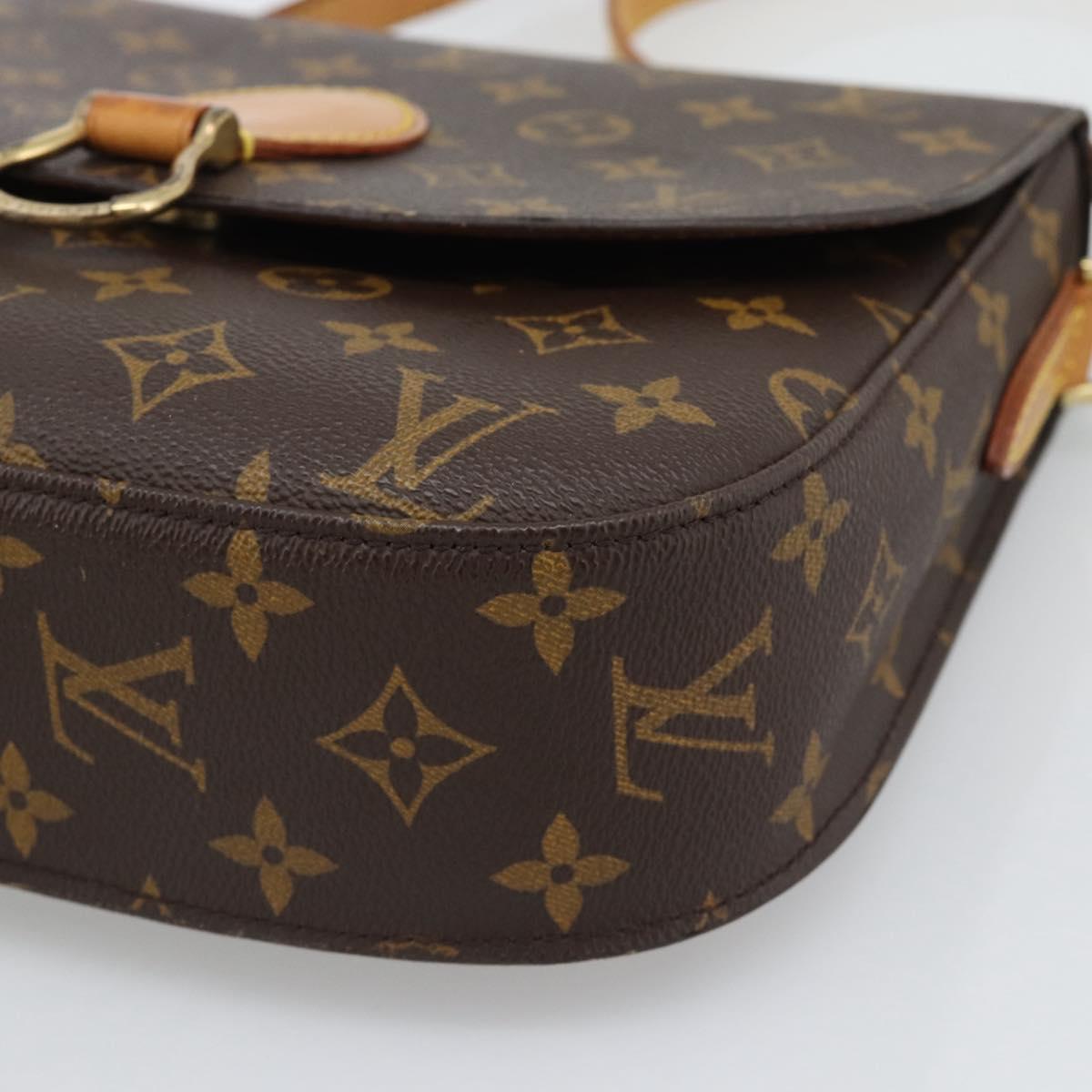 LOUIS VUITTON Monogram Saint Cloud GM Shoulder Bag M51242 LV Auth 194773