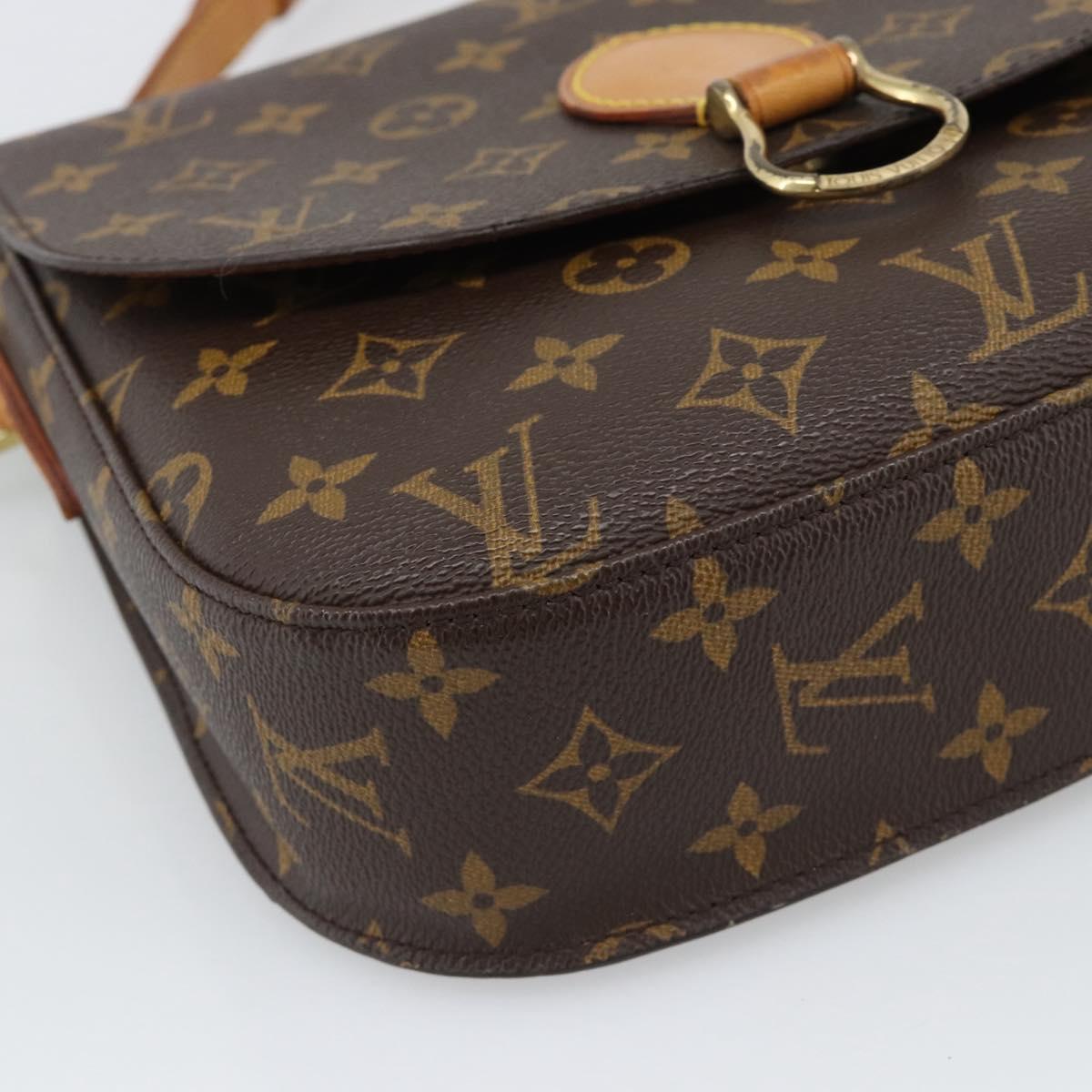 LOUIS VUITTON Monogram Saint Cloud GM Shoulder Bag M51242 LV Auth 194773
