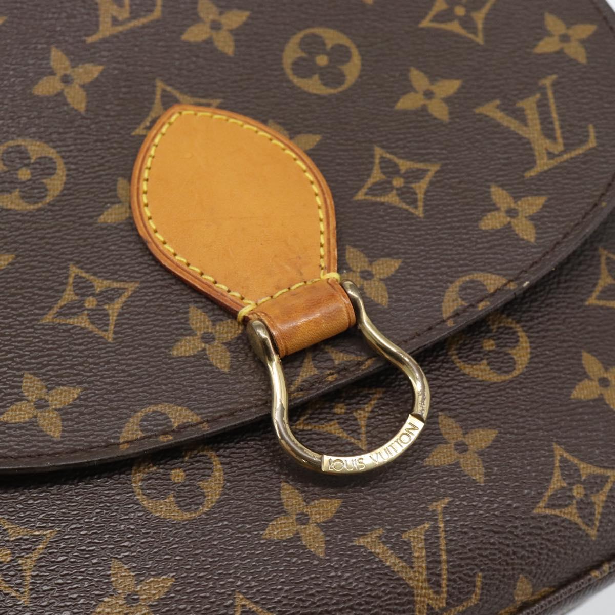 LOUIS VUITTON Monogram Saint Cloud GM Shoulder Bag M51242 LV Auth 194773