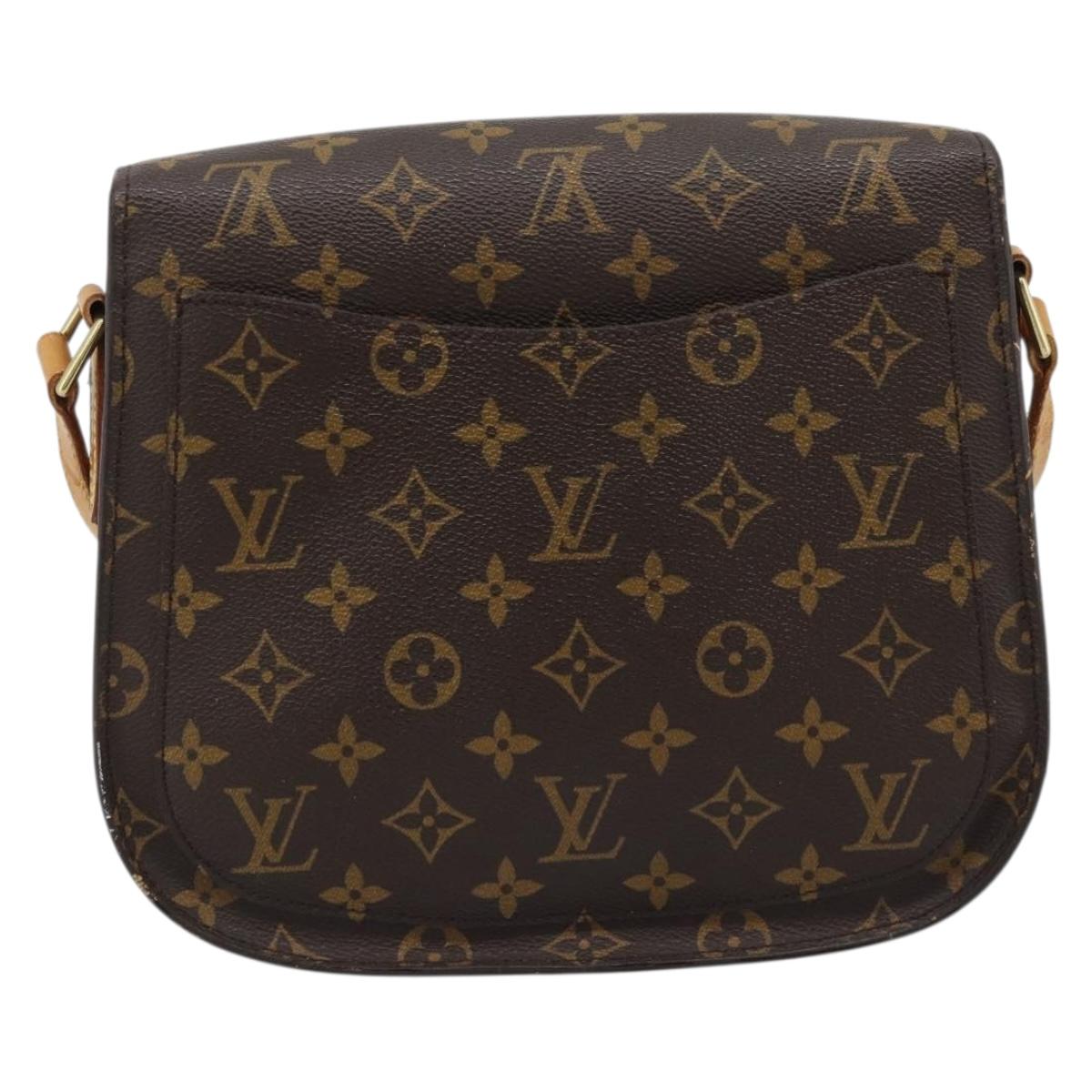 LOUIS VUITTON Monogram Saint Cloud GM Shoulder Bag M51242 LV Auth 194773