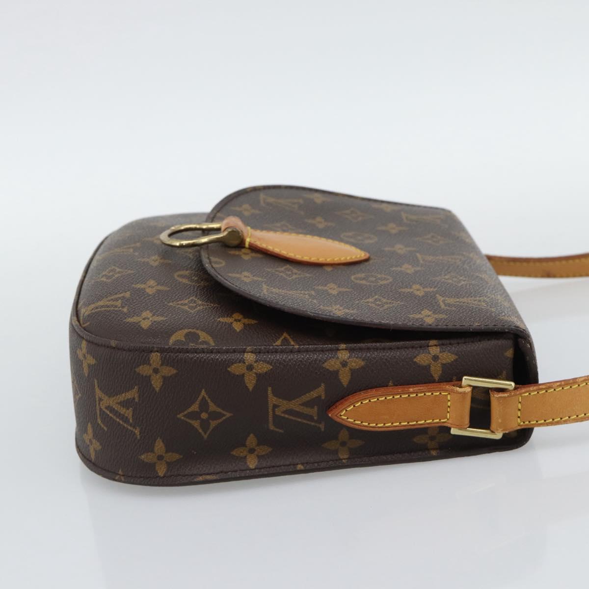 LOUIS VUITTON Monogram Saint Cloud GM Shoulder Bag M51242 LV Auth 194773