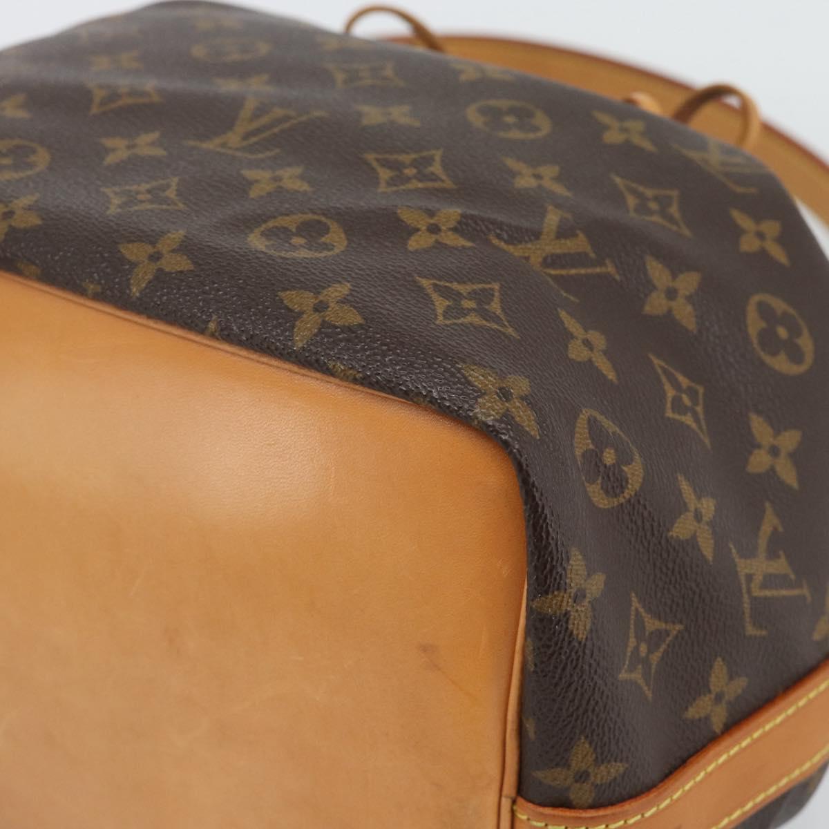 LOUIS VUITTON Monogram Petit Noe Shoulder Bag M42226 LV Auth 194774V