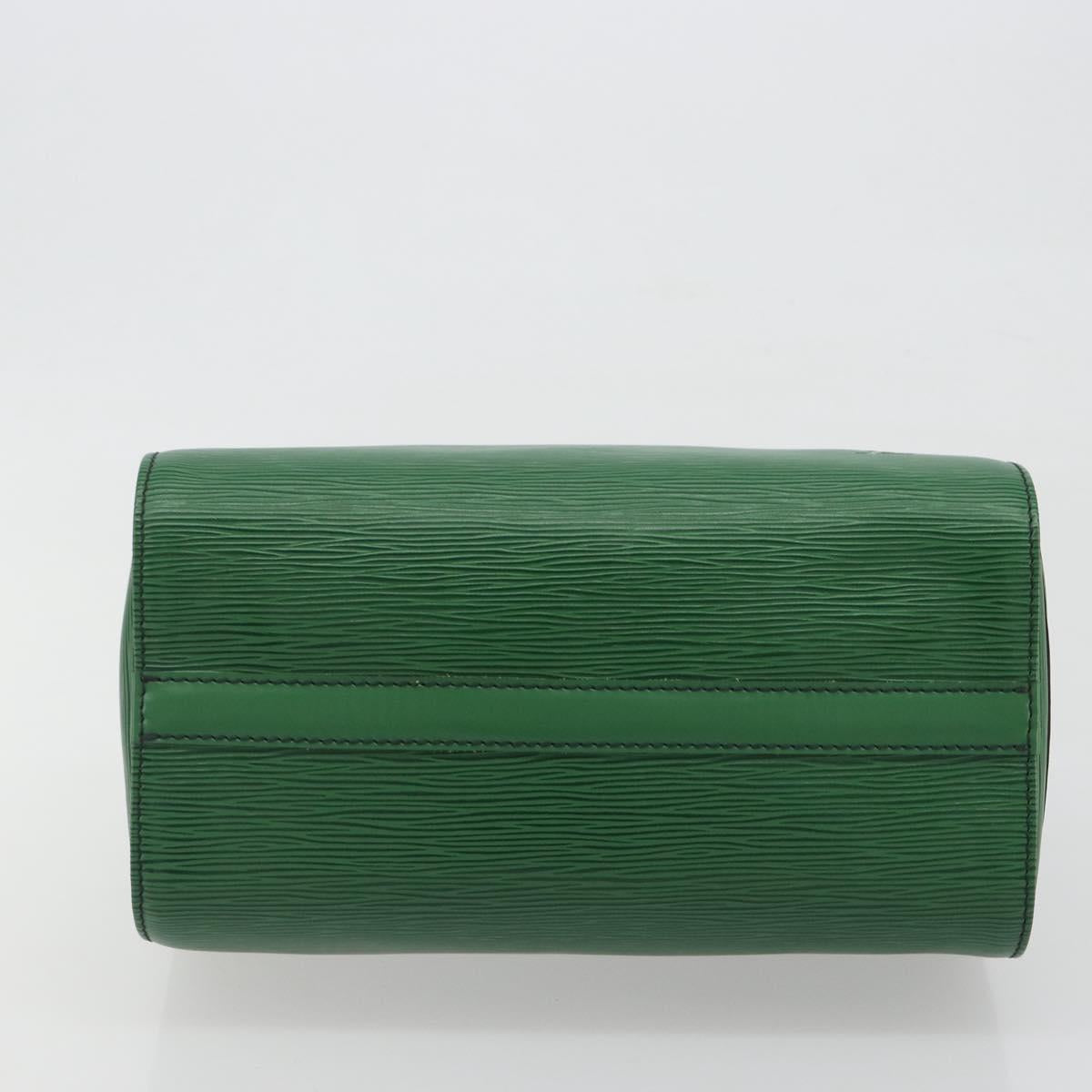 LOUIS VUITTON Epi Speedy 25 Hand Bag Borneo Green M43014 LV Auth 194779V