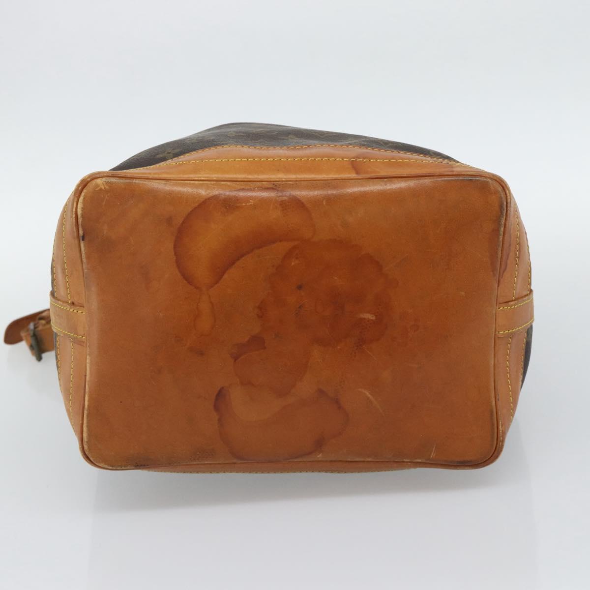 LOUIS VUITTON Monogram Petit Noe Shoulder Bag M42226 LV Auth 194837