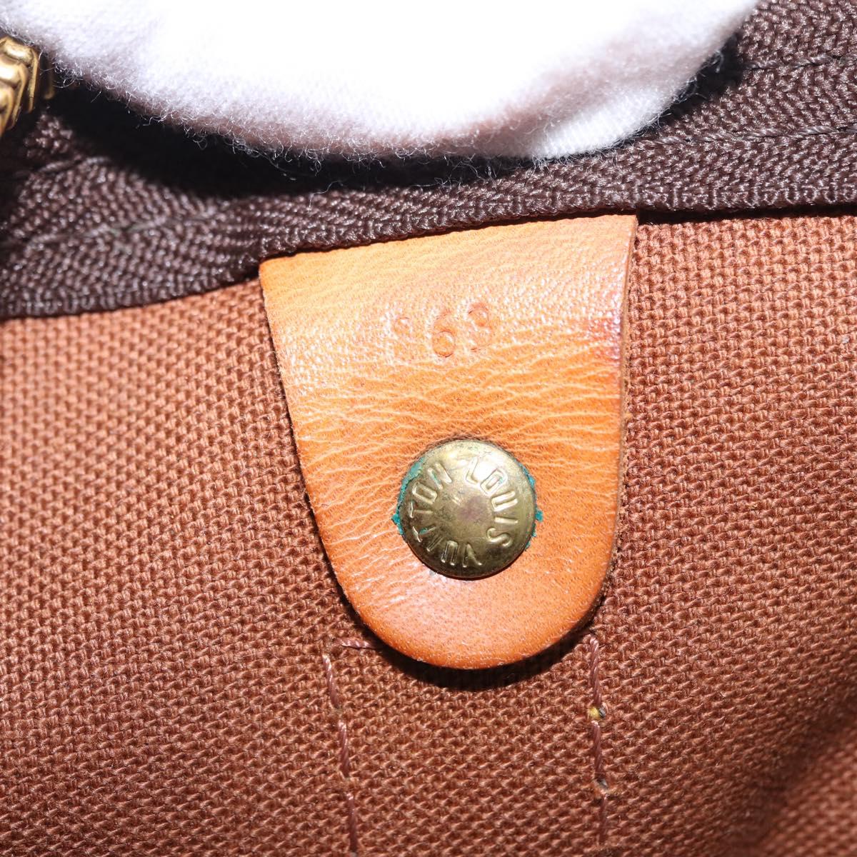 LOUIS VUITTON Monogram Keepall 50 Boston Bag M41426 LV Auth 194861