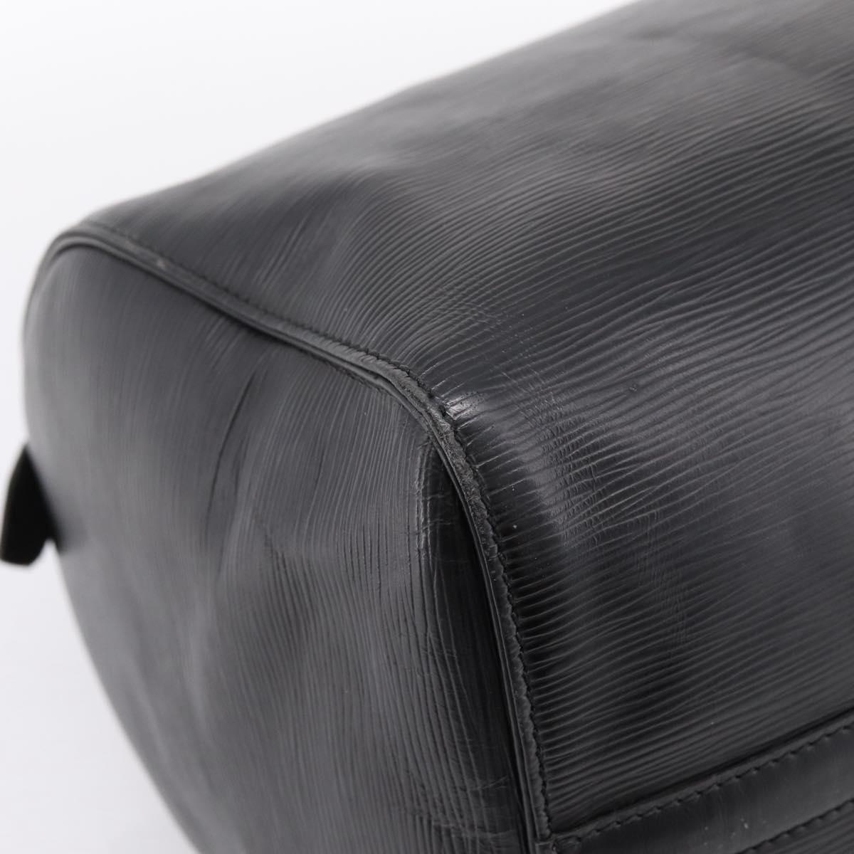 LOUIS VUITTON Epi Speedy 40 Hand Bag Black M42982 LV Auth 194868