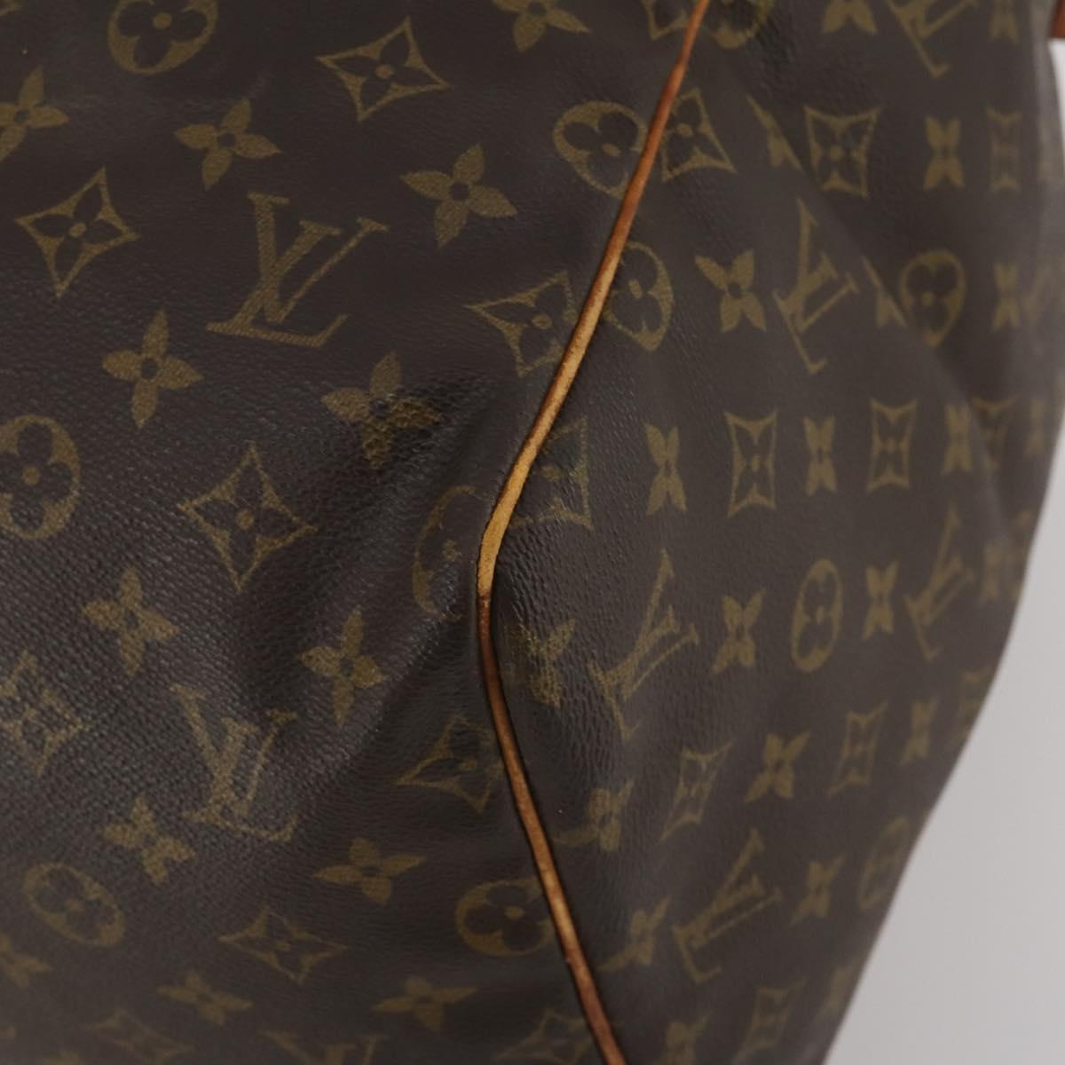 LOUIS VUITTON Monogram Sac Souple 55 Boston Bag M41622 LV Auth 194874