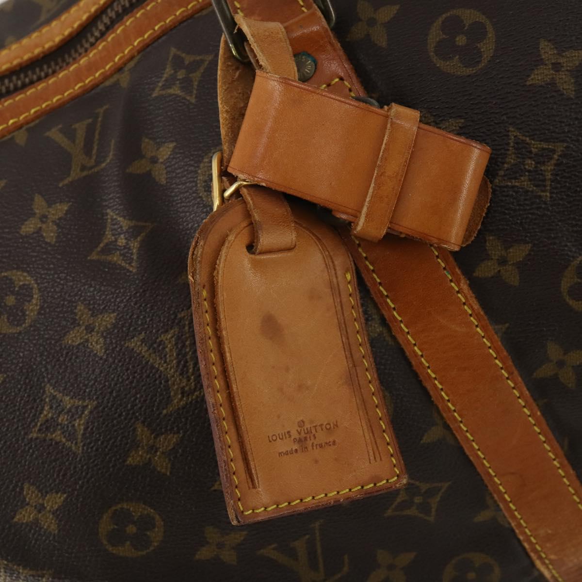 LOUIS VUITTON Monogram Sac Souple 55 Boston Bag M41622 LV Auth 194874