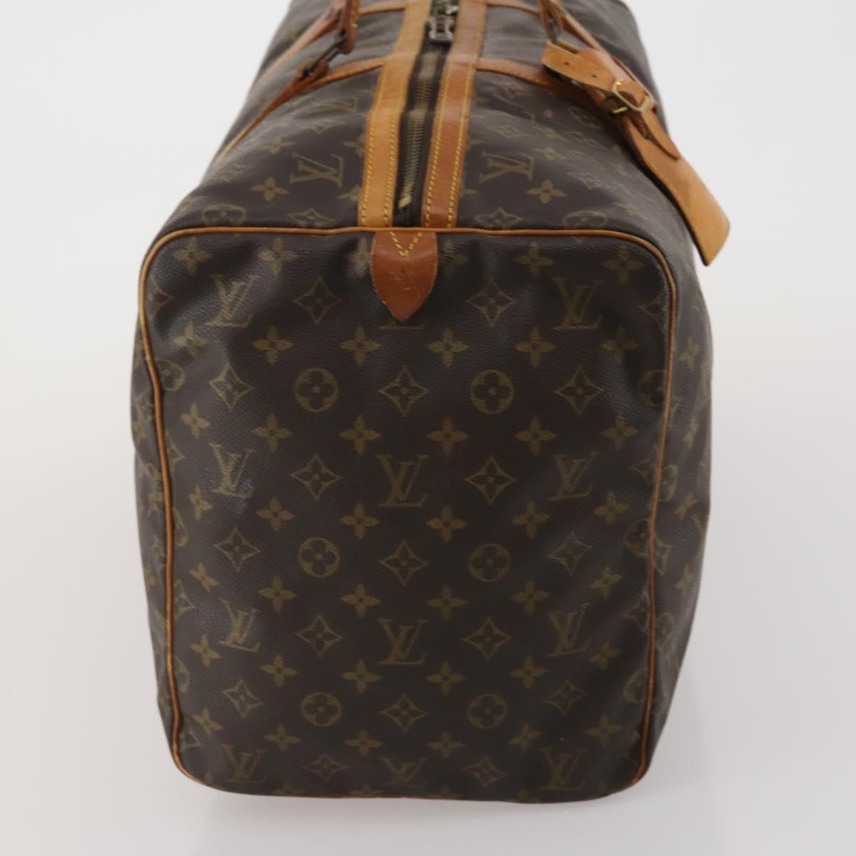 LOUIS VUITTON Monogram Sac Souple 55 Boston Bag M41622 LV Auth 194874