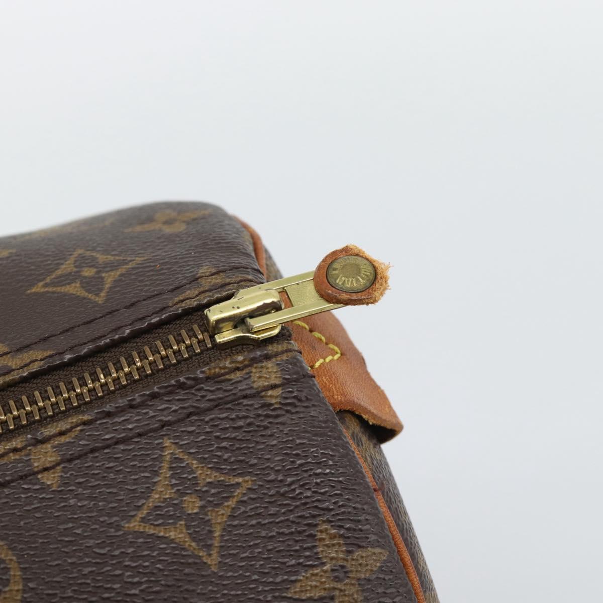 LOUIS VUITTON Monogram Speedy 30 Hand Bag M41526 LV Auth 194889