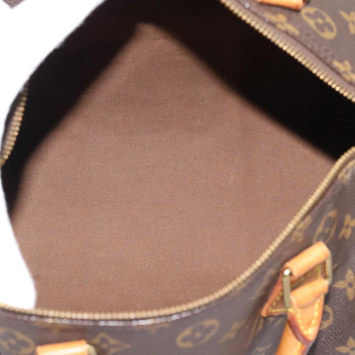 LOUIS VUITTON Monogram Speedy 30 Hand Bag M41526 LV Auth 194889