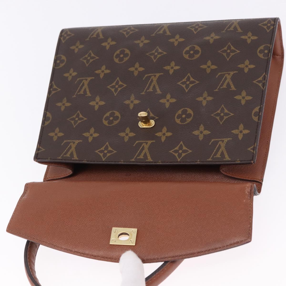 LOUIS VUITTON Monogram Malesherbes Hand Bag M51379 LV Auth 194901A