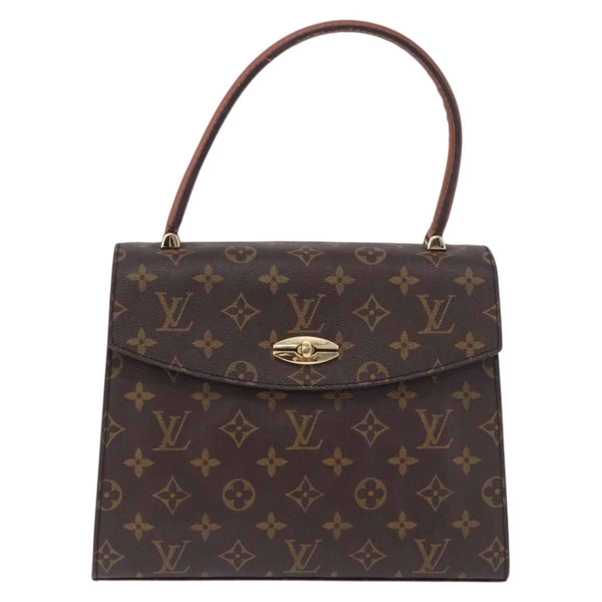 LOUIS VUITTON Monogram Malesherbes Hand Bag M51379 LV Auth 194901A