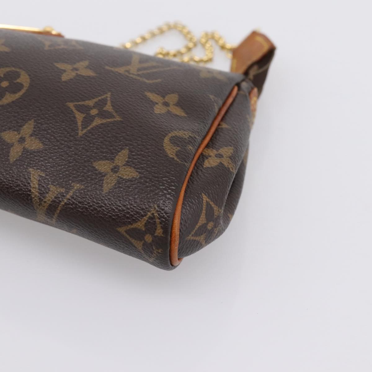 LOUIS VUITTON Monogram Eva Shoulder Bag M95567 LV Auth 194902A