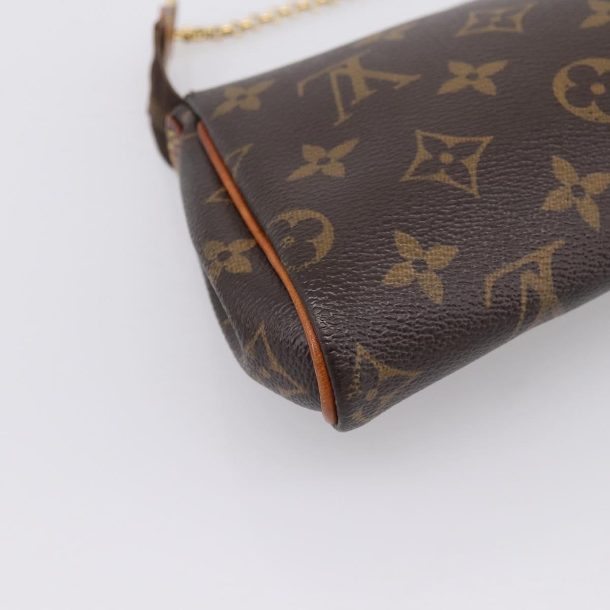 LOUIS VUITTON Monogram Eva Shoulder Bag M95567 LV Auth 194902A