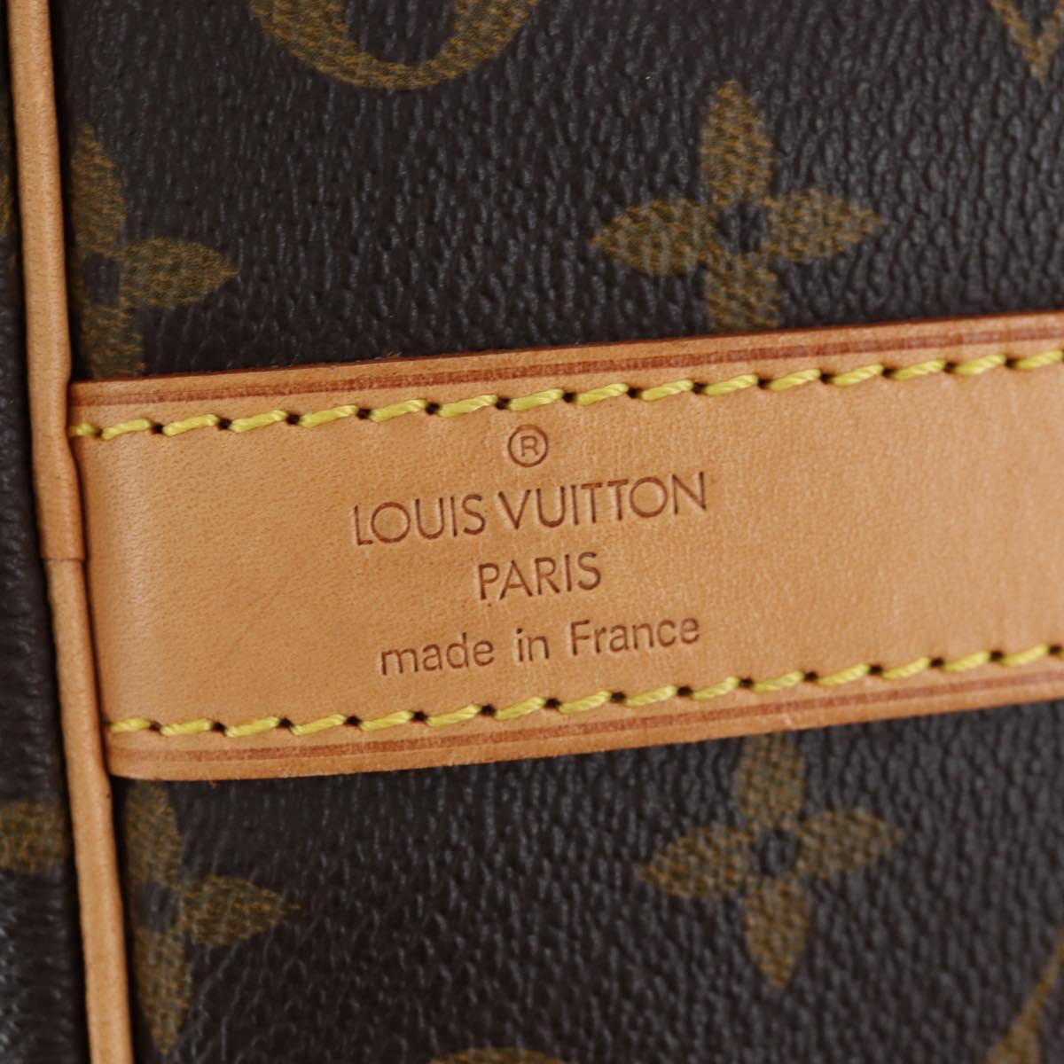 LOUIS VUITTON Monogram Keepall Bandouliere 50 Boston Bag M41416 LV Auth 194904V