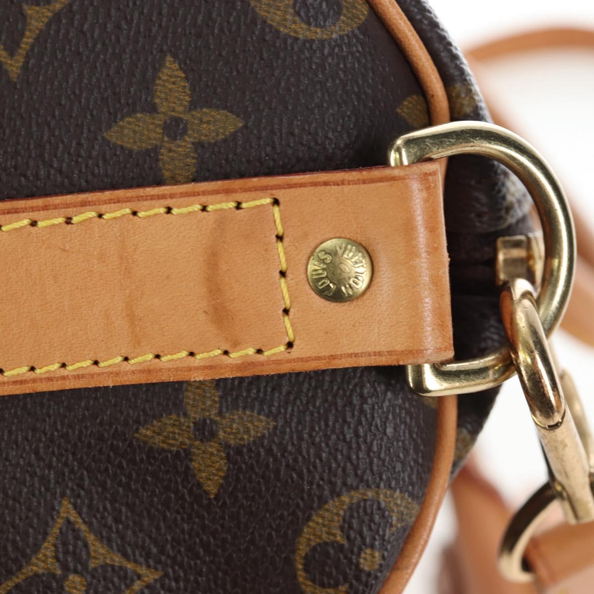 LOUIS VUITTON Monogram Keepall Bandouliere 50 Boston Bag M41416 LV Auth 194904V