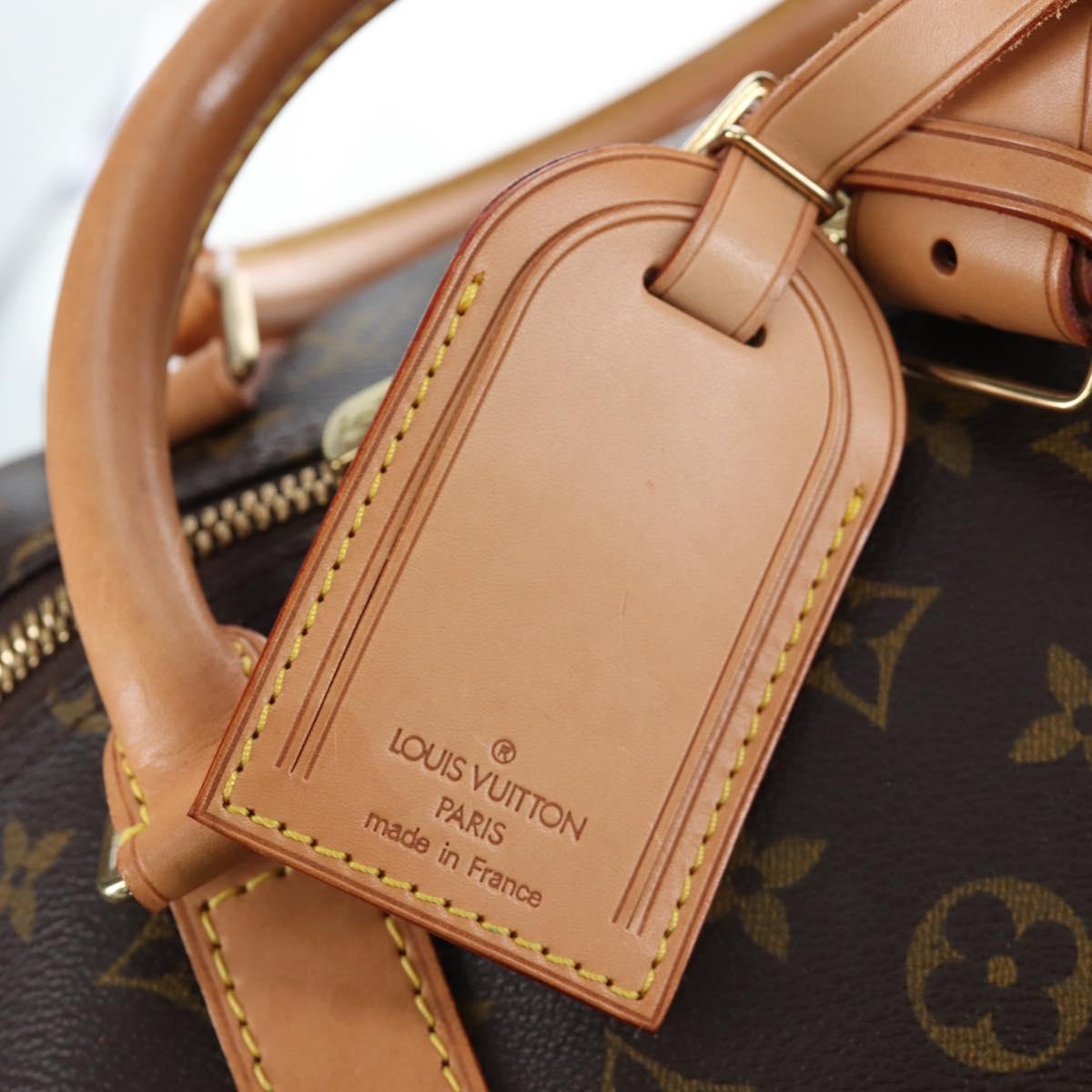 LOUIS VUITTON Monogram Keepall Bandouliere 50 Boston Bag M41416 LV Auth 194904V