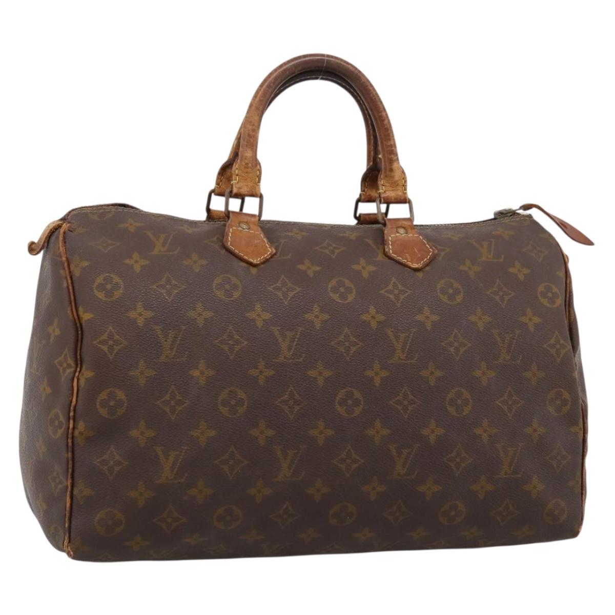 LOUIS VUITTON Monogram Speedy 30 Hand Bag M41526 LV Auth 194906