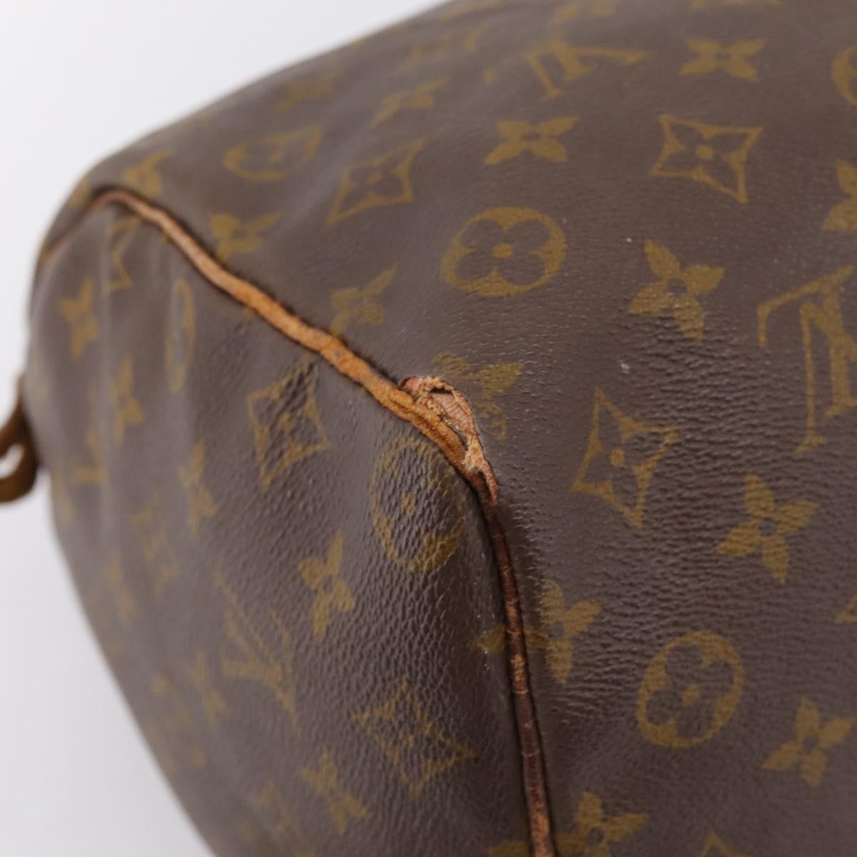 LOUIS VUITTON Monogram Speedy 30 Hand Bag M41526 LV Auth 194906