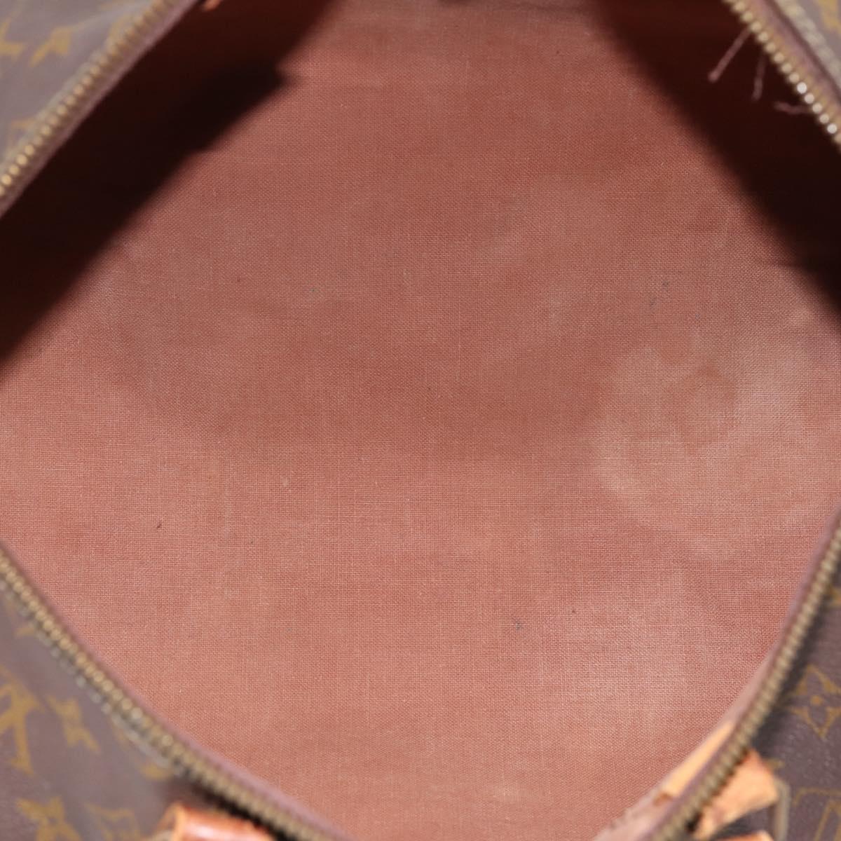 LOUIS VUITTON Monogram Speedy 30 Hand Bag M41526 LV Auth 194906