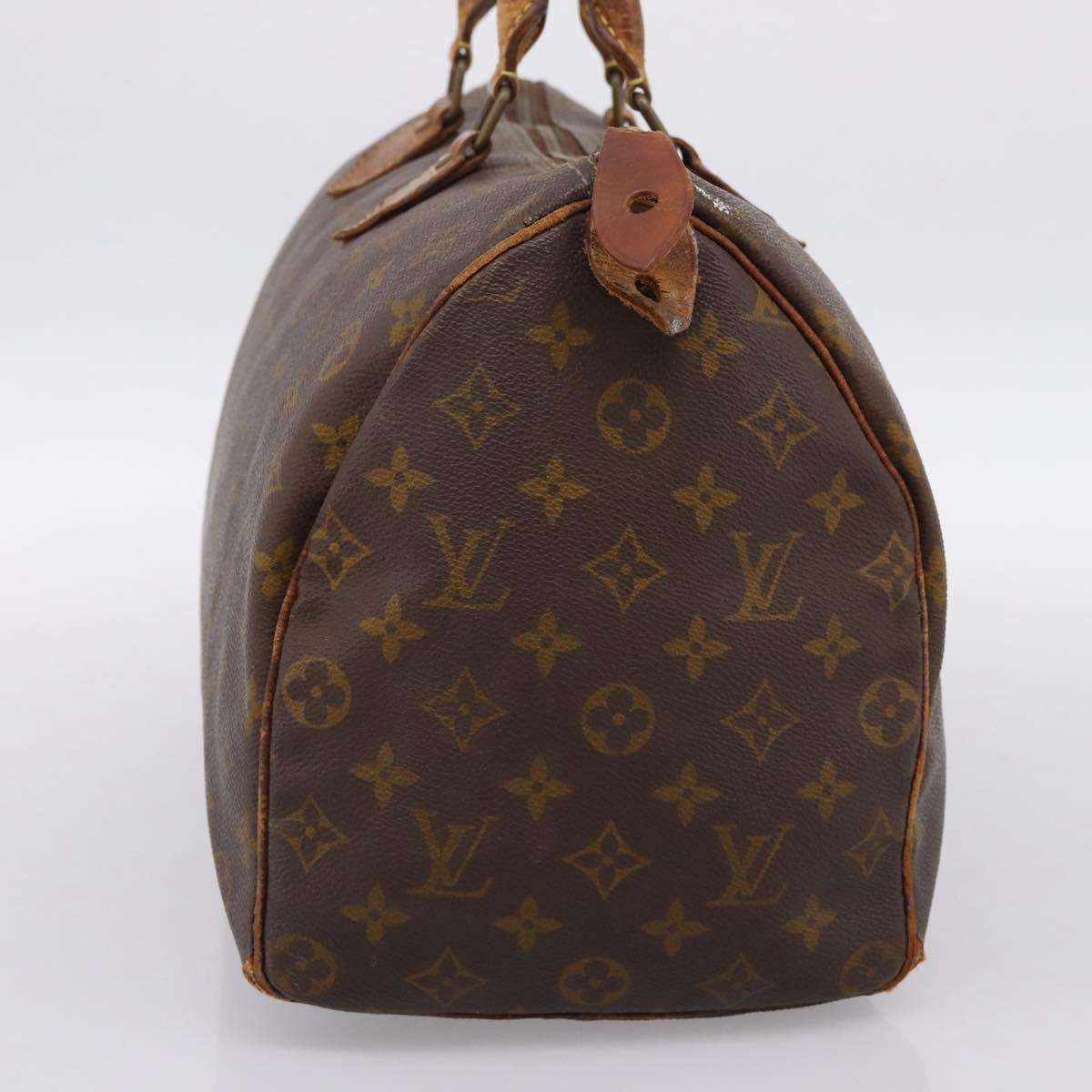 LOUIS VUITTON Monogram Speedy 30 Hand Bag M41526 LV Auth 194906