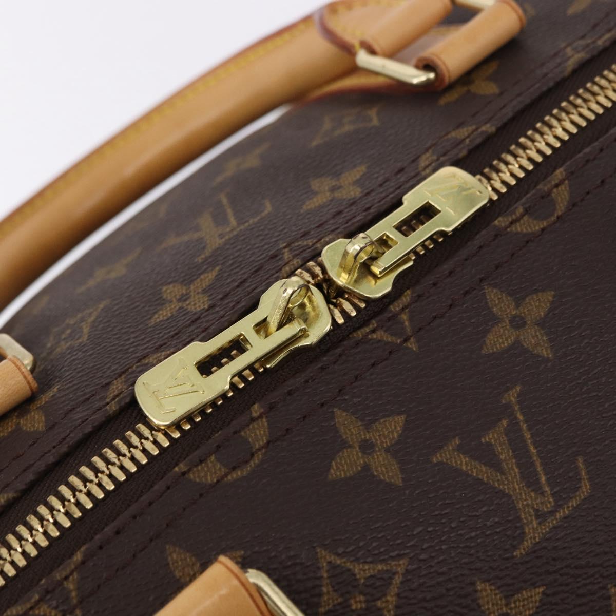 LOUIS VUITTON Monogram Keepall 55 Boston Bag M41424 LV Auth 194909SAV