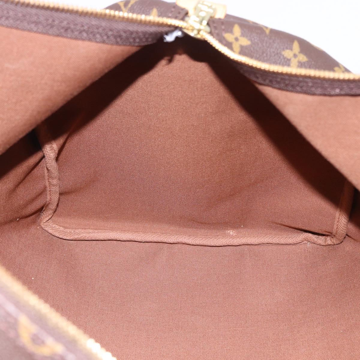 LOUIS VUITTON Monogram Keepall 55 Boston Bag M41424 LV Auth 194909SAV