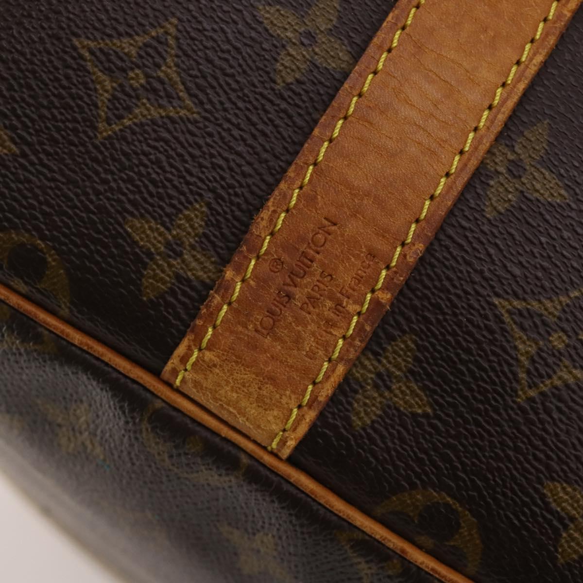 LOUIS VUITTON Monogram Keepall Bandouliere 55 Boston Bag M41414 LV Auth 194911