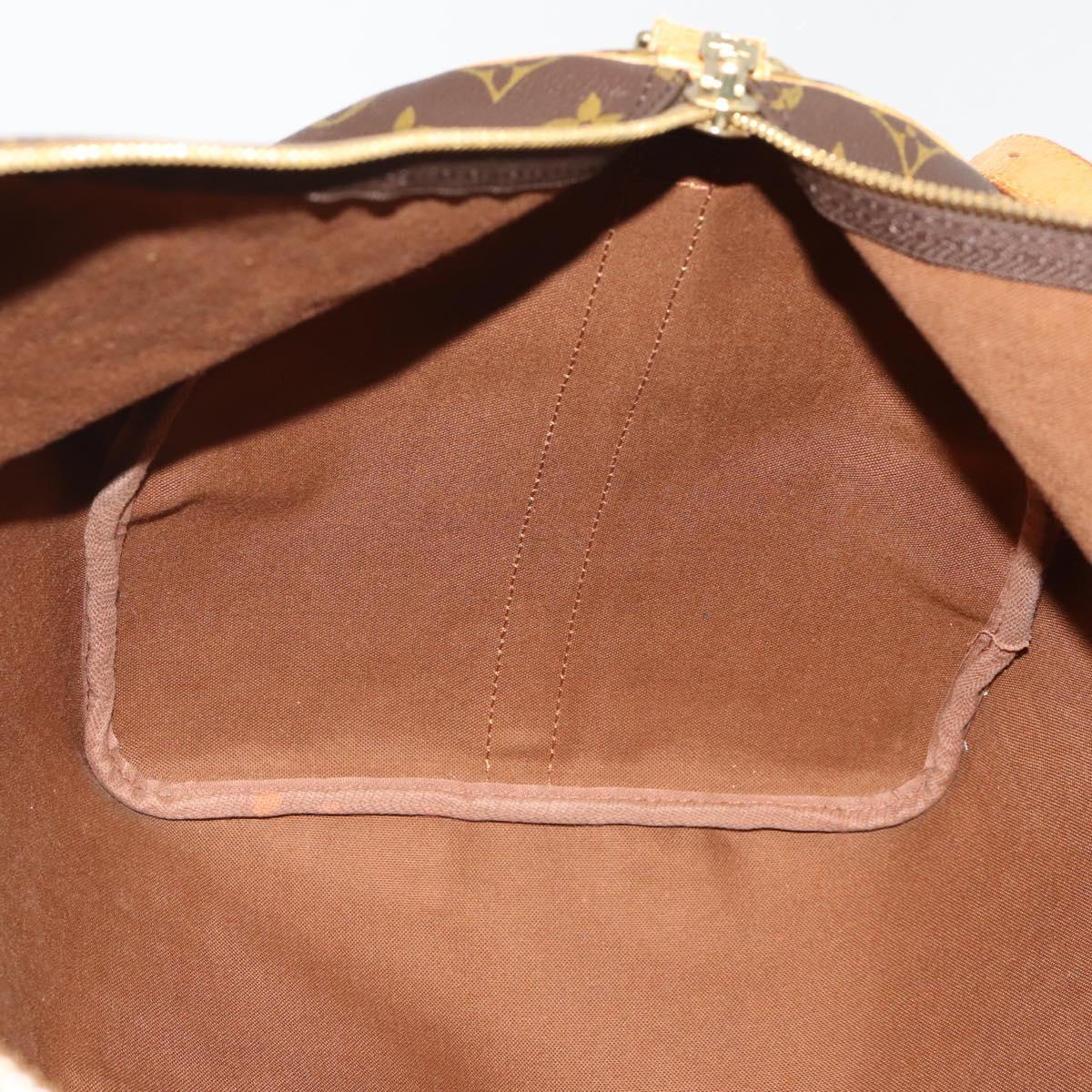 LOUIS VUITTON Monogram Keepall Bandouliere 55 Boston Bag M41414 LV Auth 194911