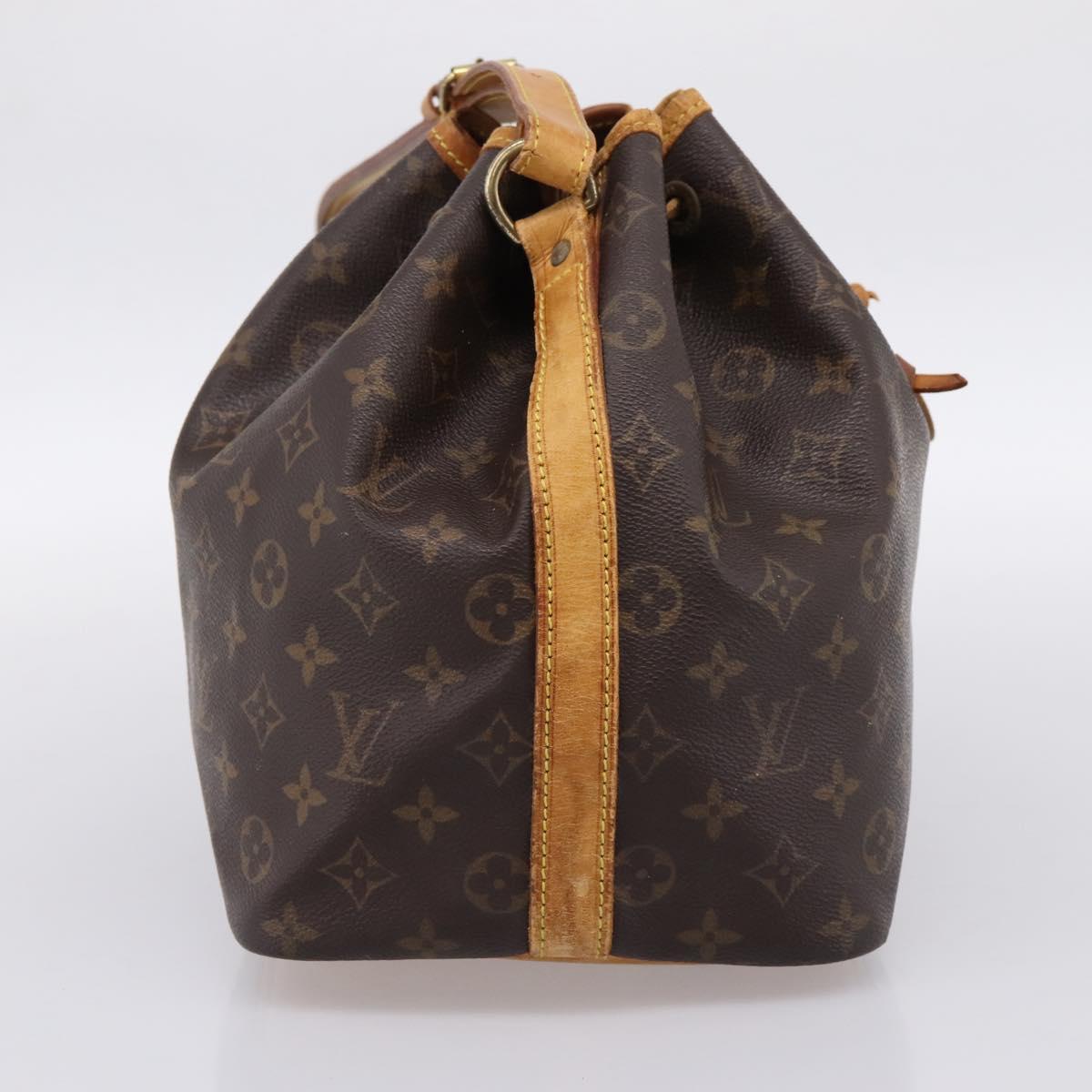 LOUIS VUITTON Monogram Petit Noe Shoulder Bag M42226 LV Auth 194912
