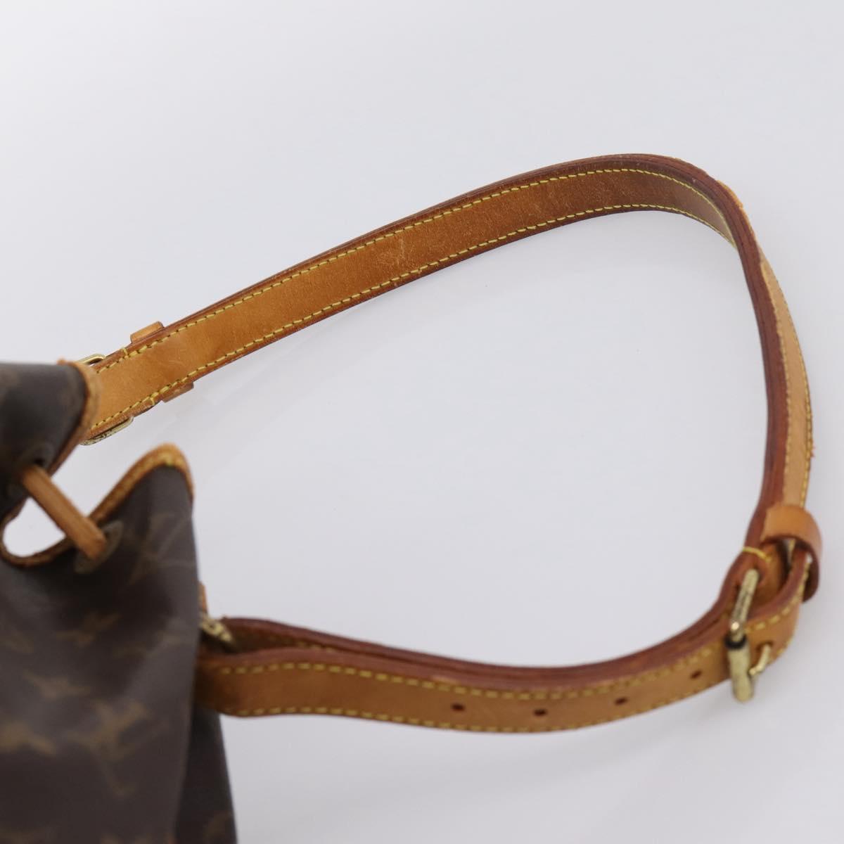 LOUIS VUITTON Monogram Petit Noe Shoulder Bag M42226 LV Auth 194912