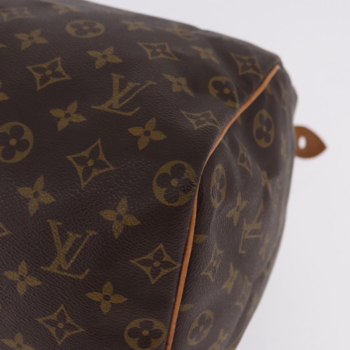 LOUIS VUITTON Monogram Speedy 40 Hand Bag M41522 LV Auth 194916V