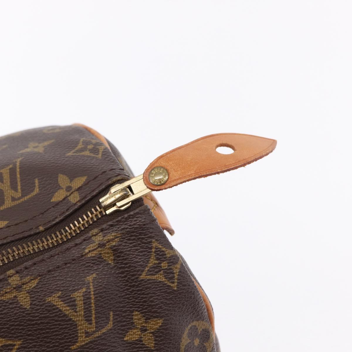 LOUIS VUITTON Monogram Speedy 40 Hand Bag M41522 LV Auth 194916V