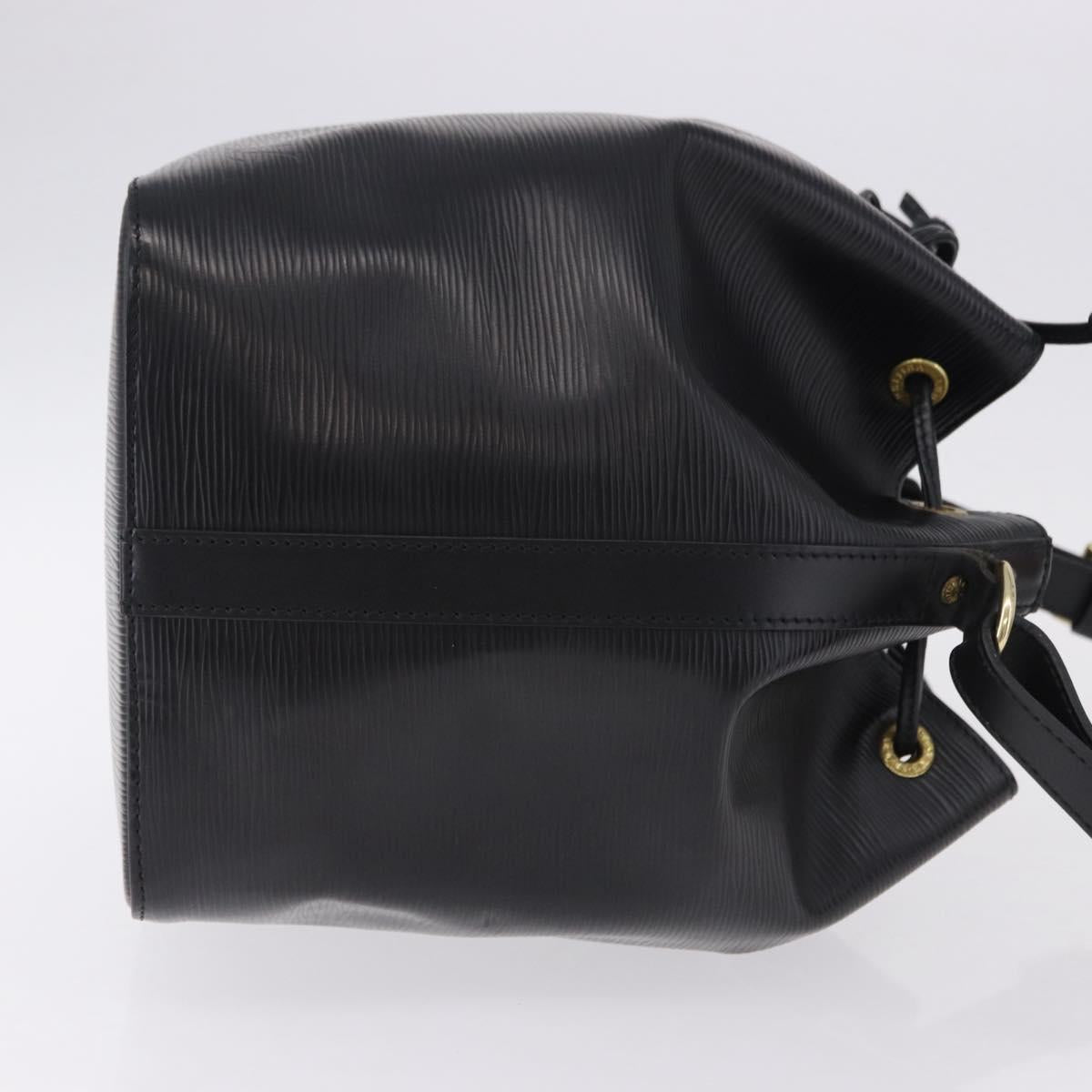 LOUIS VUITTON Epi Petit Noe Shoulder Bag Black M44102 LV Auth 194918SAV