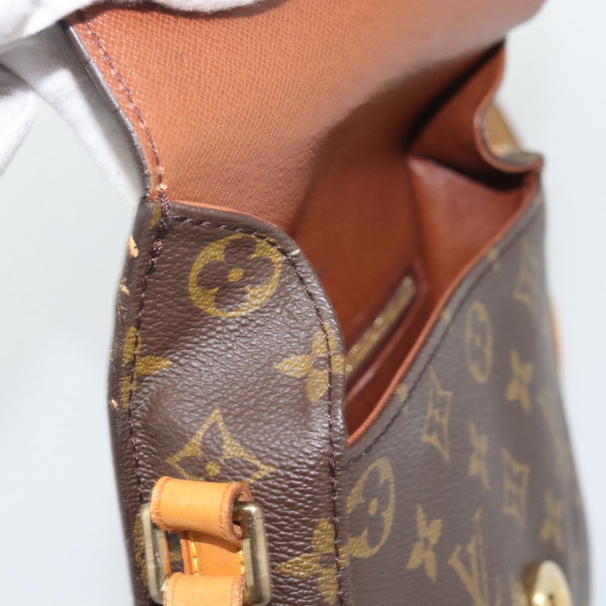 LOUIS VUITTON Monogram Saint Cloud MM Shoulder Bag M51243 LV Auth 194927