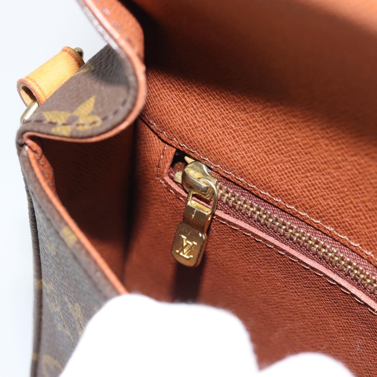 LOUIS VUITTON Monogram Saint Cloud MM Shoulder Bag M51243 LV Auth 194927