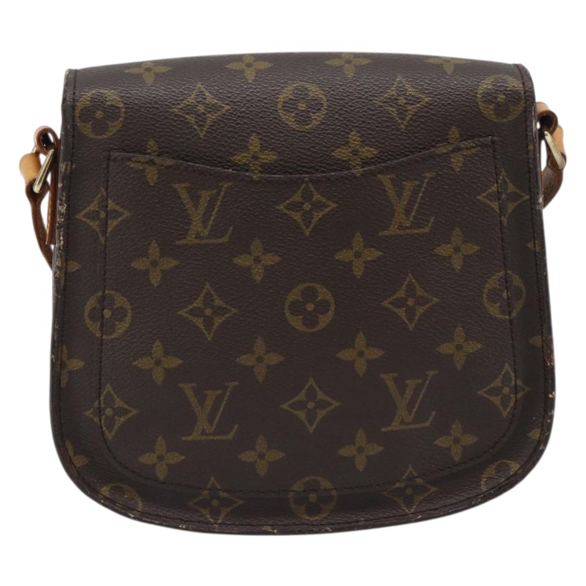 LOUIS VUITTON Monogram Saint Cloud MM Shoulder Bag M51243 LV Auth 194927