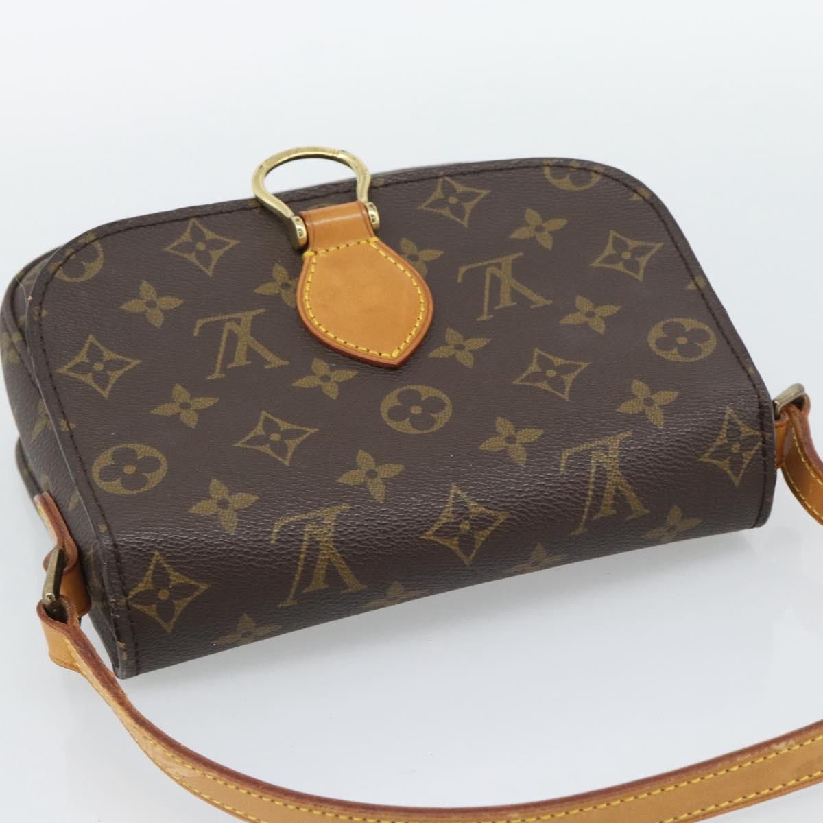 LOUIS VUITTON Monogram Saint Cloud MM Shoulder Bag M51243 LV Auth 194927