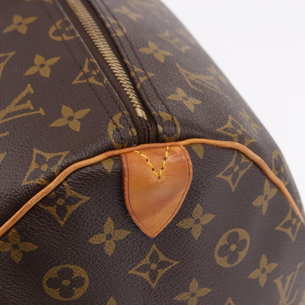 LOUIS VUITTON Monogram Keepall 55 Boston Bag M41424 LV Auth 194931V