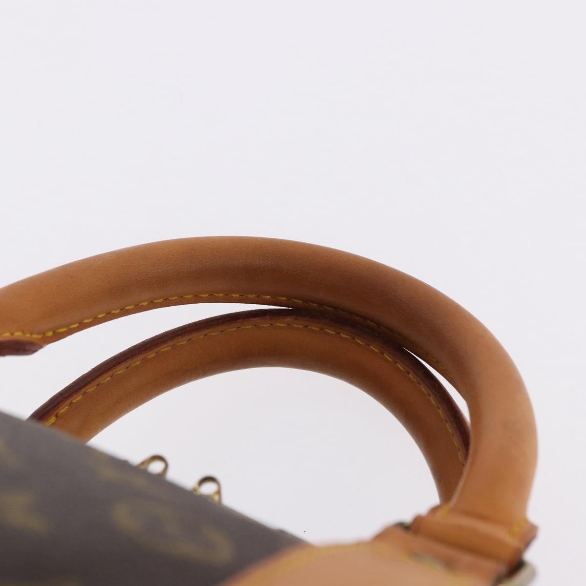 LOUIS VUITTON Monogram Keepall 55 Boston Bag M41424 LV Auth 194931V