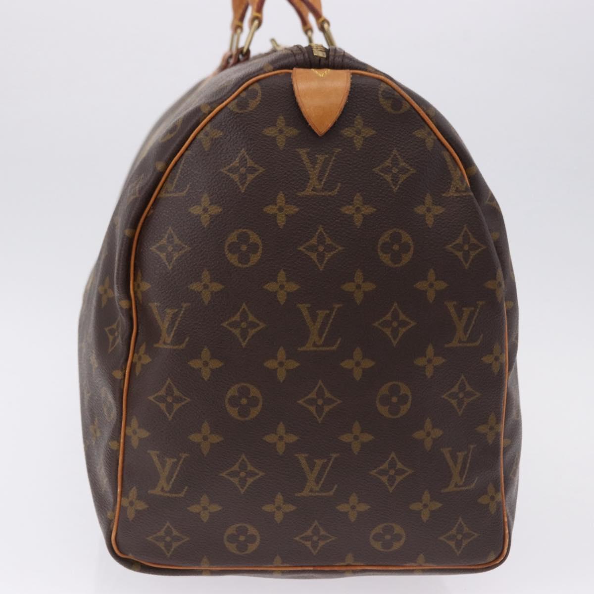 LOUIS VUITTON Monogram Keepall 50 Boston Bag M41426 LV Auth 194932V