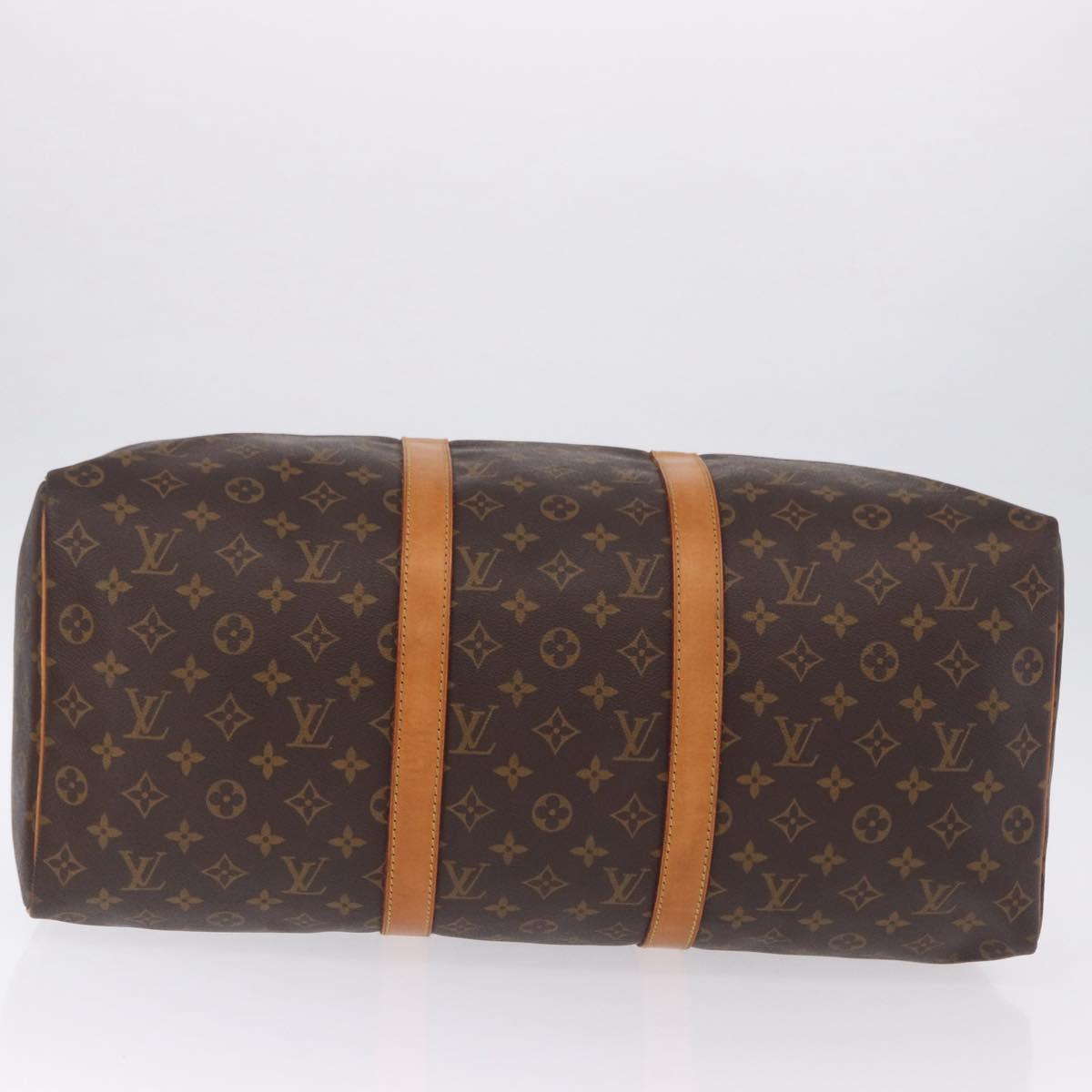 LOUIS VUITTON Monogram Keepall 50 Boston Bag M41426 LV Auth 194932V