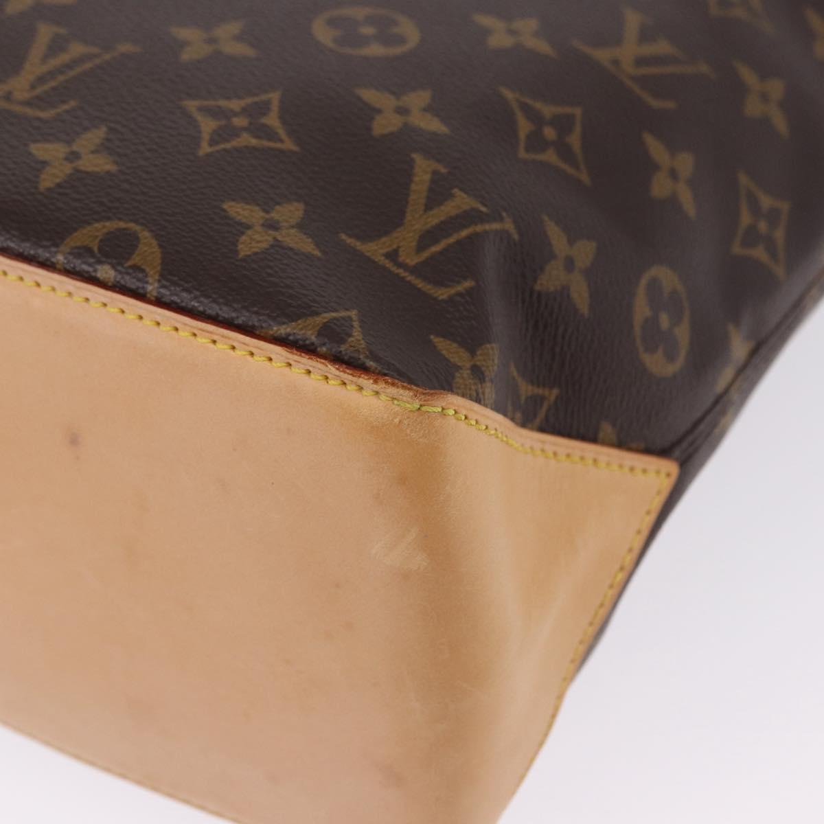 LOUIS VUITTON Monogram Cabas Piano Tote Bag M51148 LV Auth 194933SAV