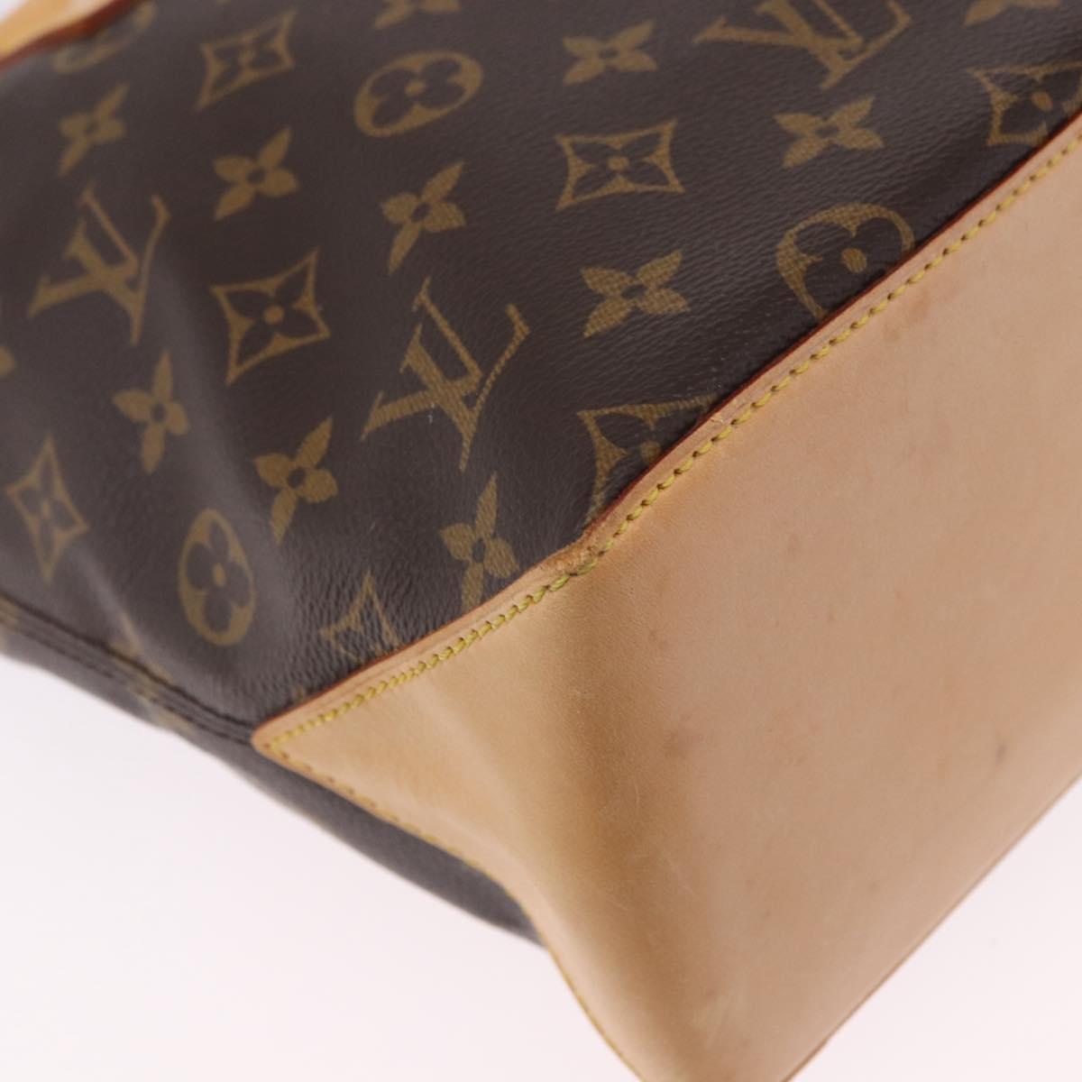 LOUIS VUITTON Monogram Cabas Piano Tote Bag M51148 LV Auth 194933SAV