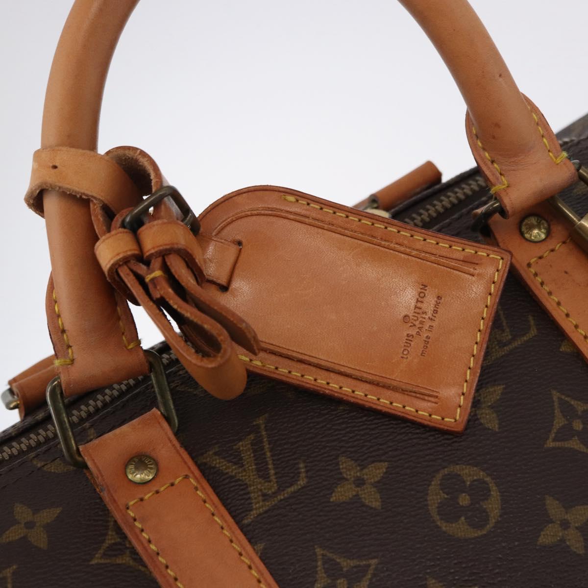 LOUIS VUITTON Monogram Keepall 50 Boston Bag M41426 LV Auth 194934V
