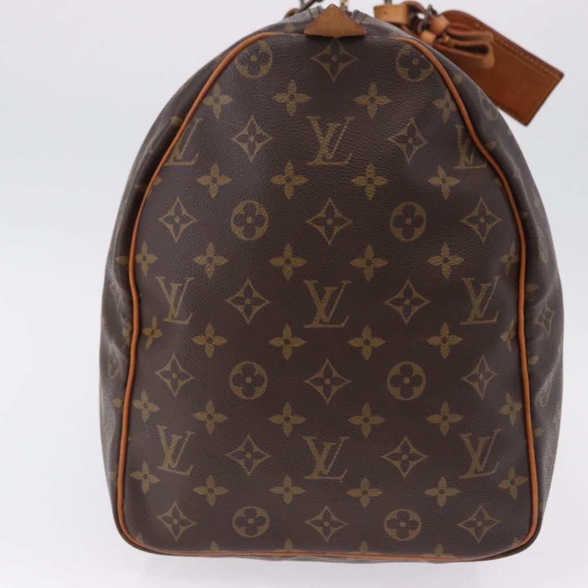 LOUIS VUITTON Monogram Keepall 50 Boston Bag M41426 LV Auth 194934V