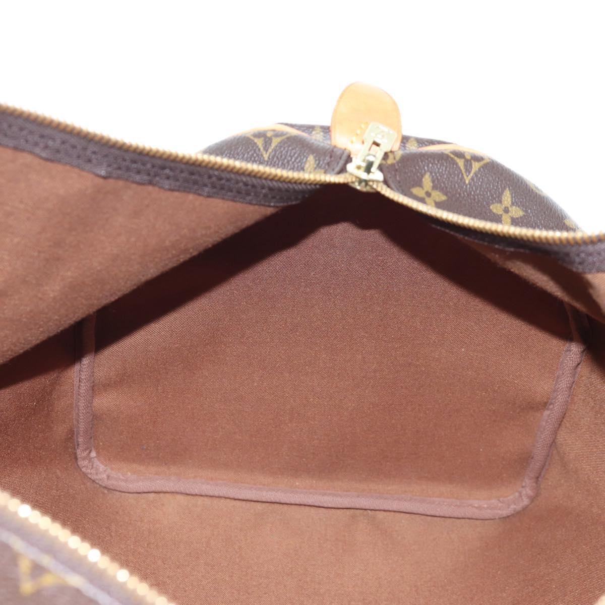 LOUIS VUITTON Monogram Keepall 55 Boston Bag M41424 LV Auth 194935V
