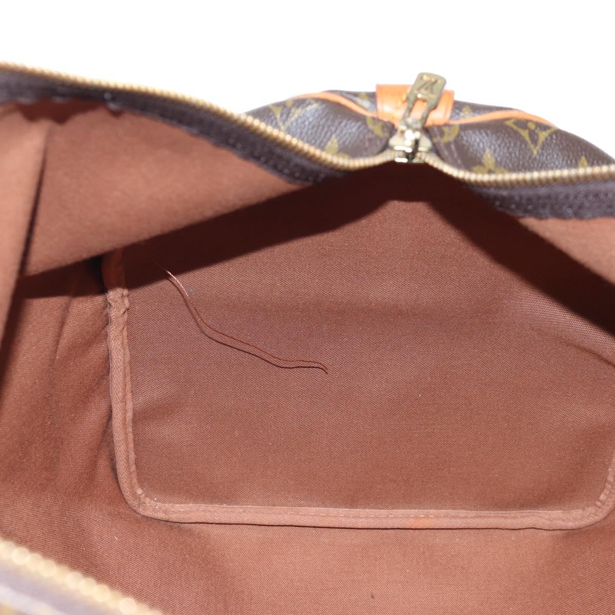 LOUIS VUITTON Monogram Keepall 50 Boston Bag M41426 LV Auth 194936V